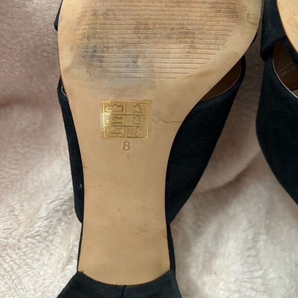 Madewell Suede Crossover Mule Sandals - Picture 10 of 12